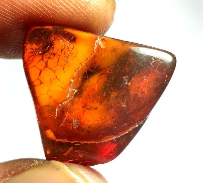 Genuine & 100% Natural Baltic Amber, Welo Polish Rough Amber Gemstone, 10.40 Carat, Size-22x22x8mm, For Home Decor, Amber Healing Gifts,