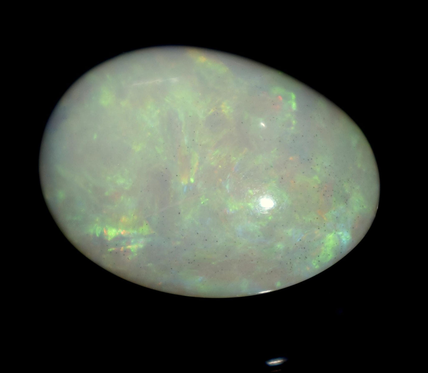 Opal, 100% Natural Ethiopian Opal, Oval Welo Fire Cabochon Loose Gemstone, 19.50 Carat, Size-23x19x10mm, For Jewelry Making,