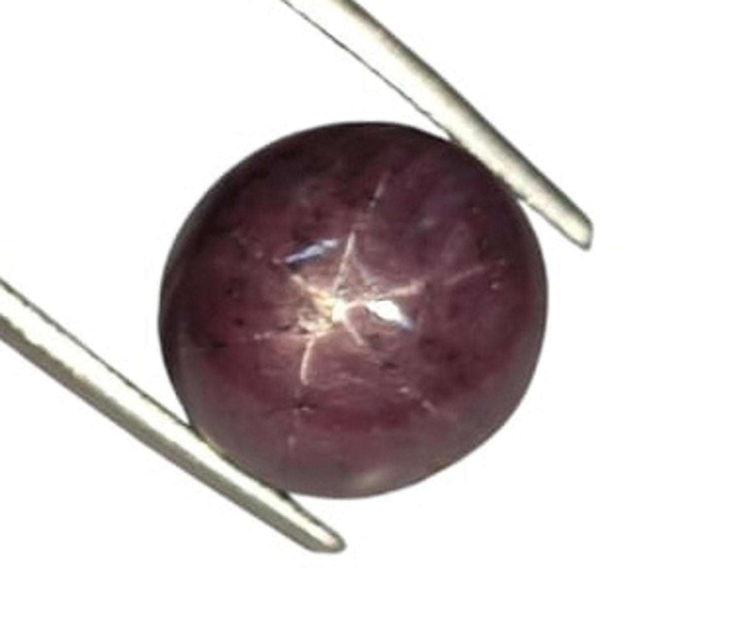 Sapphire, 100% Natural Star Ruby Sapphire, Round Smoothies Cabochon Loose Gemstone, 10.90 Carat, Size-10.5x11x8mm, For Jewelry Making,