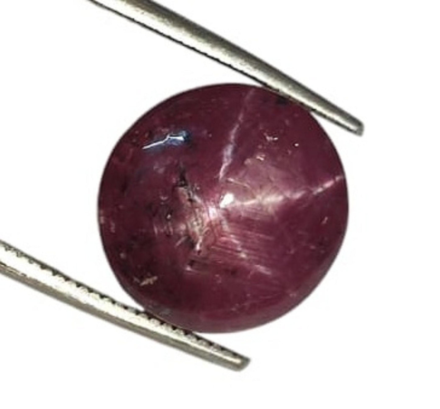 Sapphire, 100% Natural Star Ruby Sapphire, Round Smoothies Cabochon Loose Gemstone, 10.40 Carat, Size-11.5x11.5x7mm, For Jewelry Making,