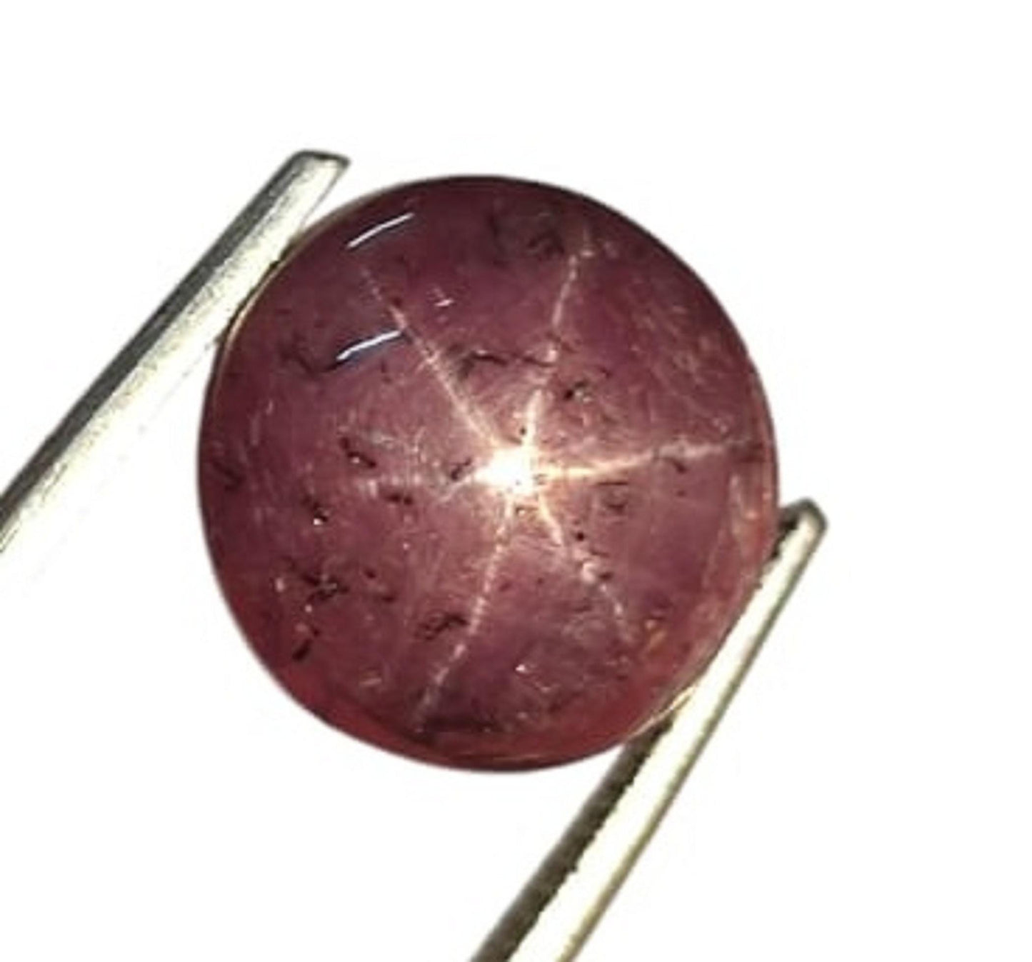 Genuine & 100% Natural Star Sapphire, Round Smoothies Cabochon Loose Gemstone, 8.78 Carat, Size-10.5x10.5x7mm, For Jewelry Making,