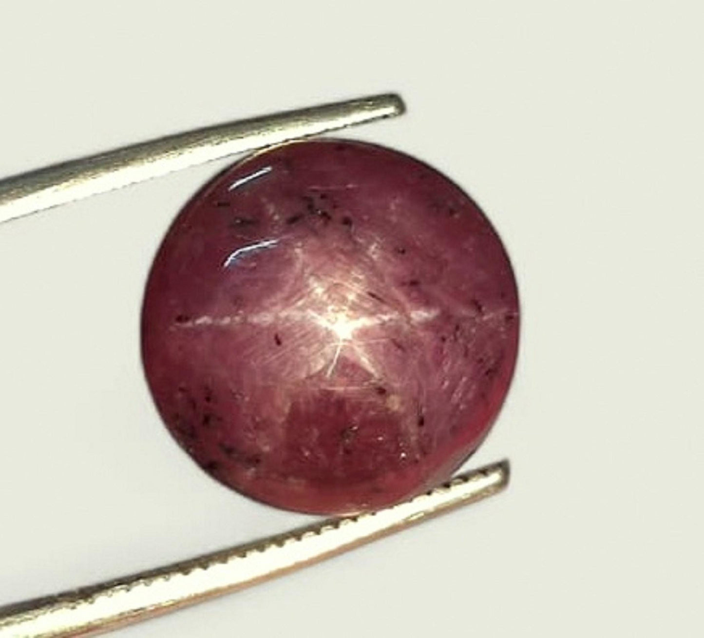 Sapphire, 100% Natural Star Ruby Sapphire, Round Smoothies Cabochon Loose Gemstone, 10.50 Carat, Size-11.5x11.5x7mm, For Jewelry Making,