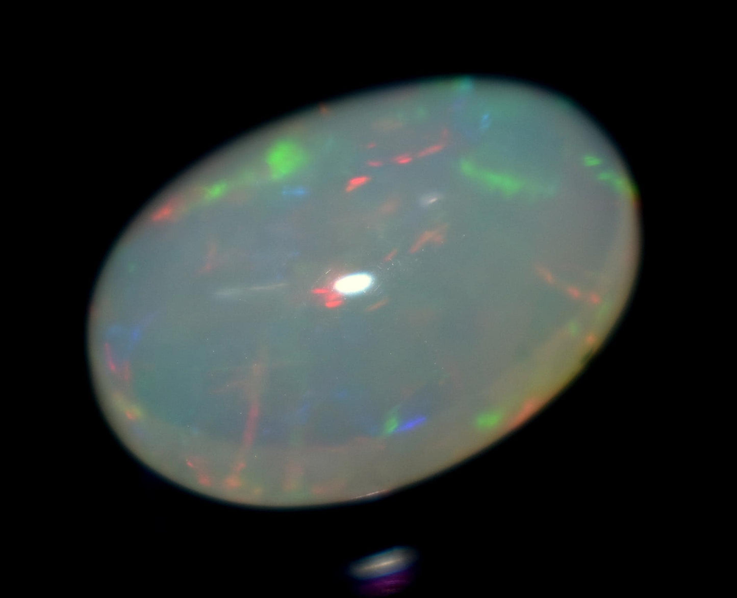 6.30 Carat, Natural Ethiopian Opal, Oval Welo Fire Cabochon Loose Gemstone, Size-12.5x17.5x8mm, For Jewelry Making, Piece-1