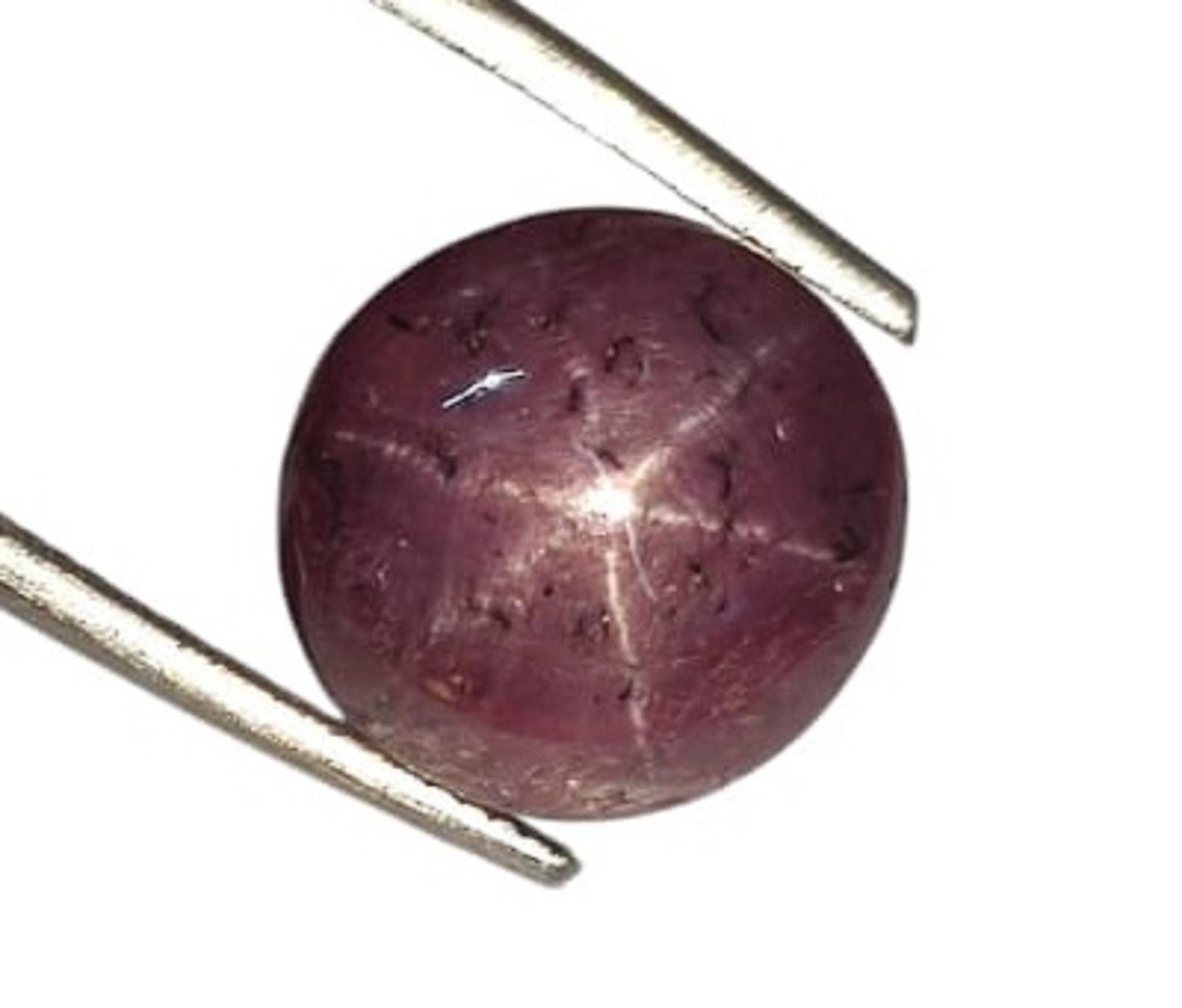 Genuine & 100% Natural Star Sapphire, Round Smoothies Cabochon Loose Gemstone, 8.78 Carat, Size-10.5x10.5x7mm, For Jewelry Making,