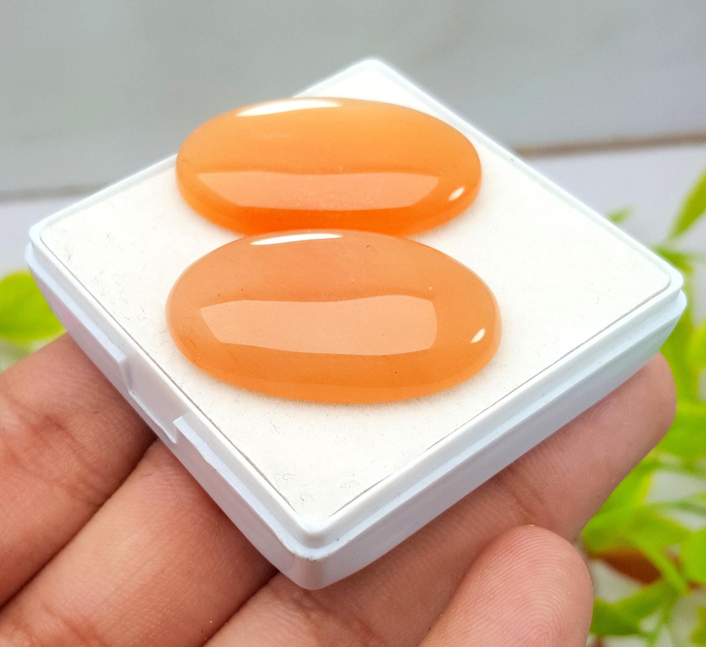 Rare & Natural Aventurine, Oval Smooth Cabochon Gemstone Lot, 65.30 Carat, Size-33x20x5mm To 33x21x5mm, Gift For Her, PC-2