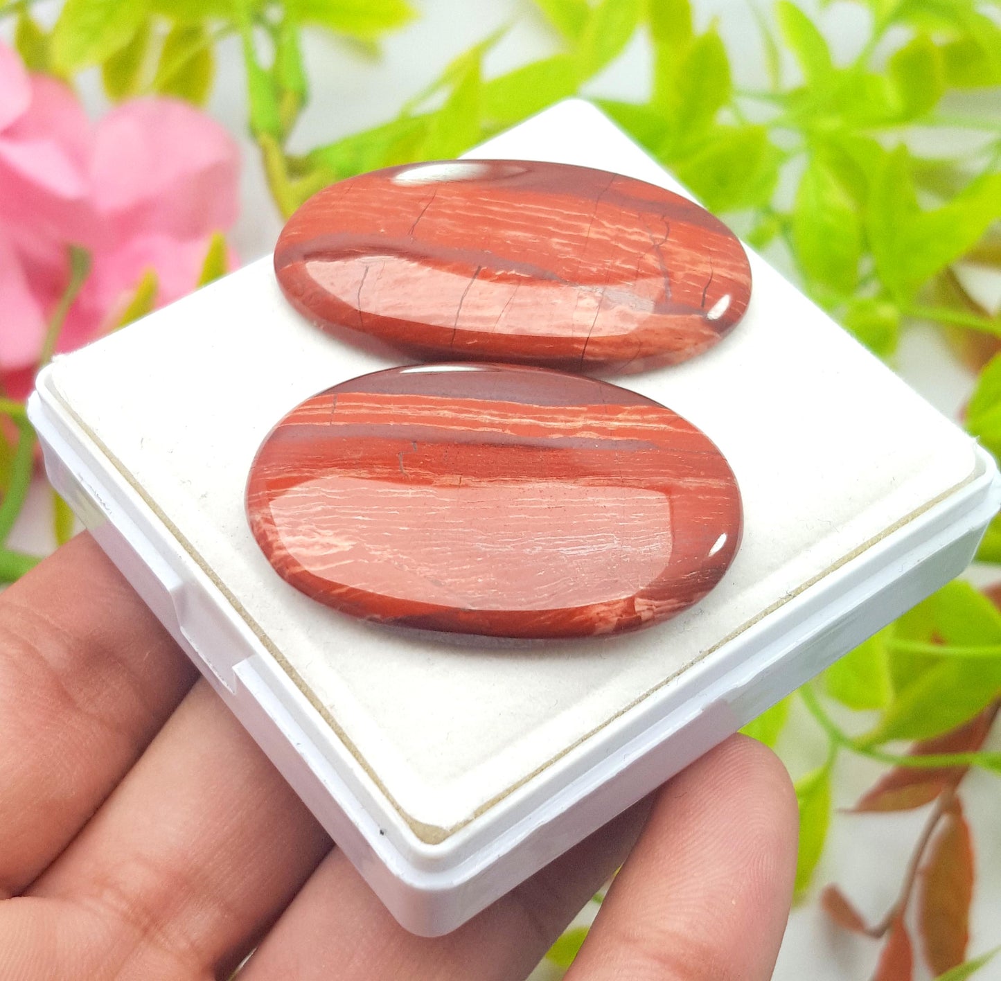 Jasper, Natural Snake Skin Jasper, Oval Cabochon Gemstone Lot, 103.10 Carat, Size-39x23x4mm To 41x23x5mm, Gift For Her, PC-2