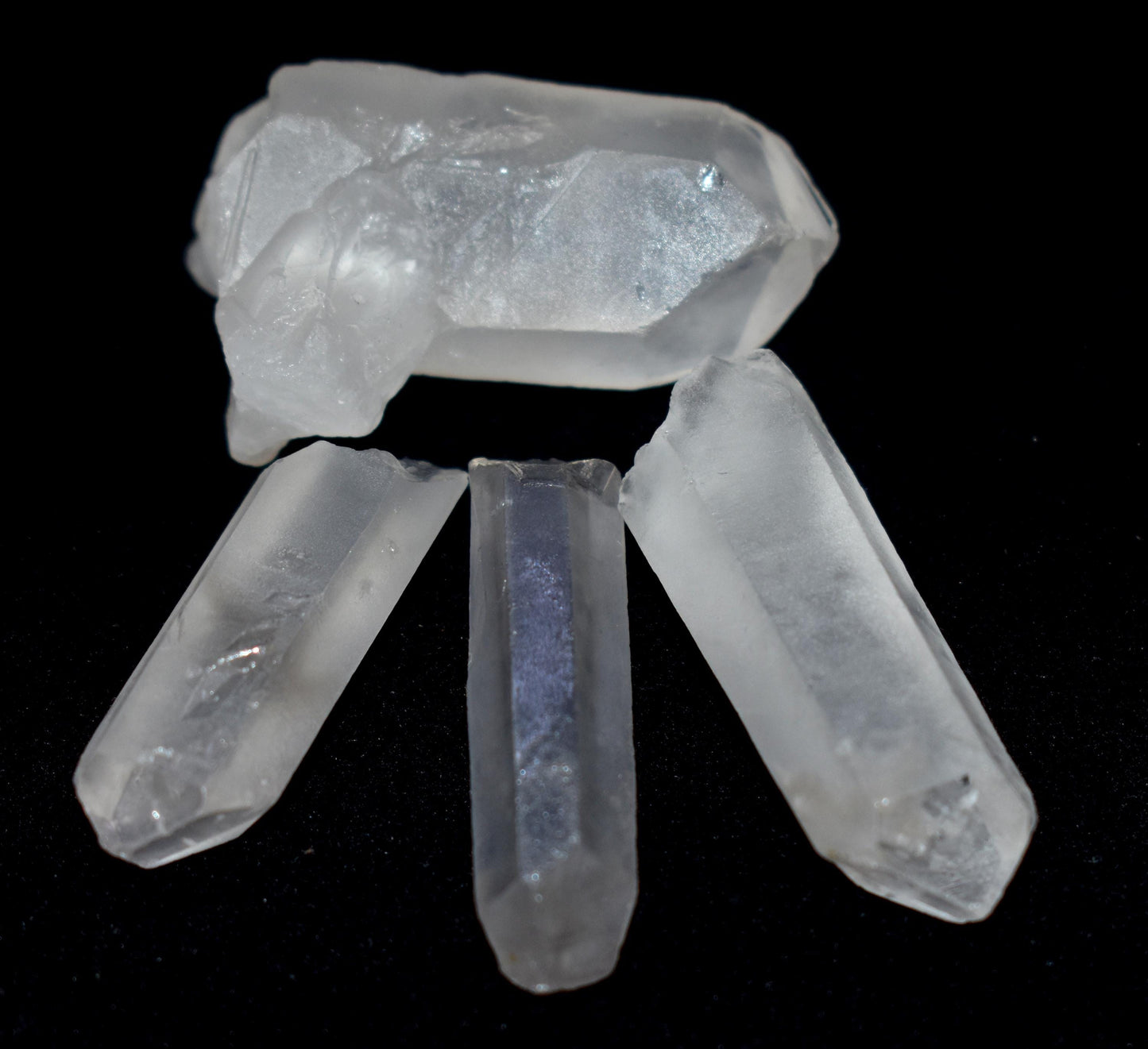 Phantom, Natural White Phantom In Quartz Tower, High Clarity Crystal, 30,000 Ct, Mix Shape And Mix Size, Healing Crystal, Mediation Crystal,