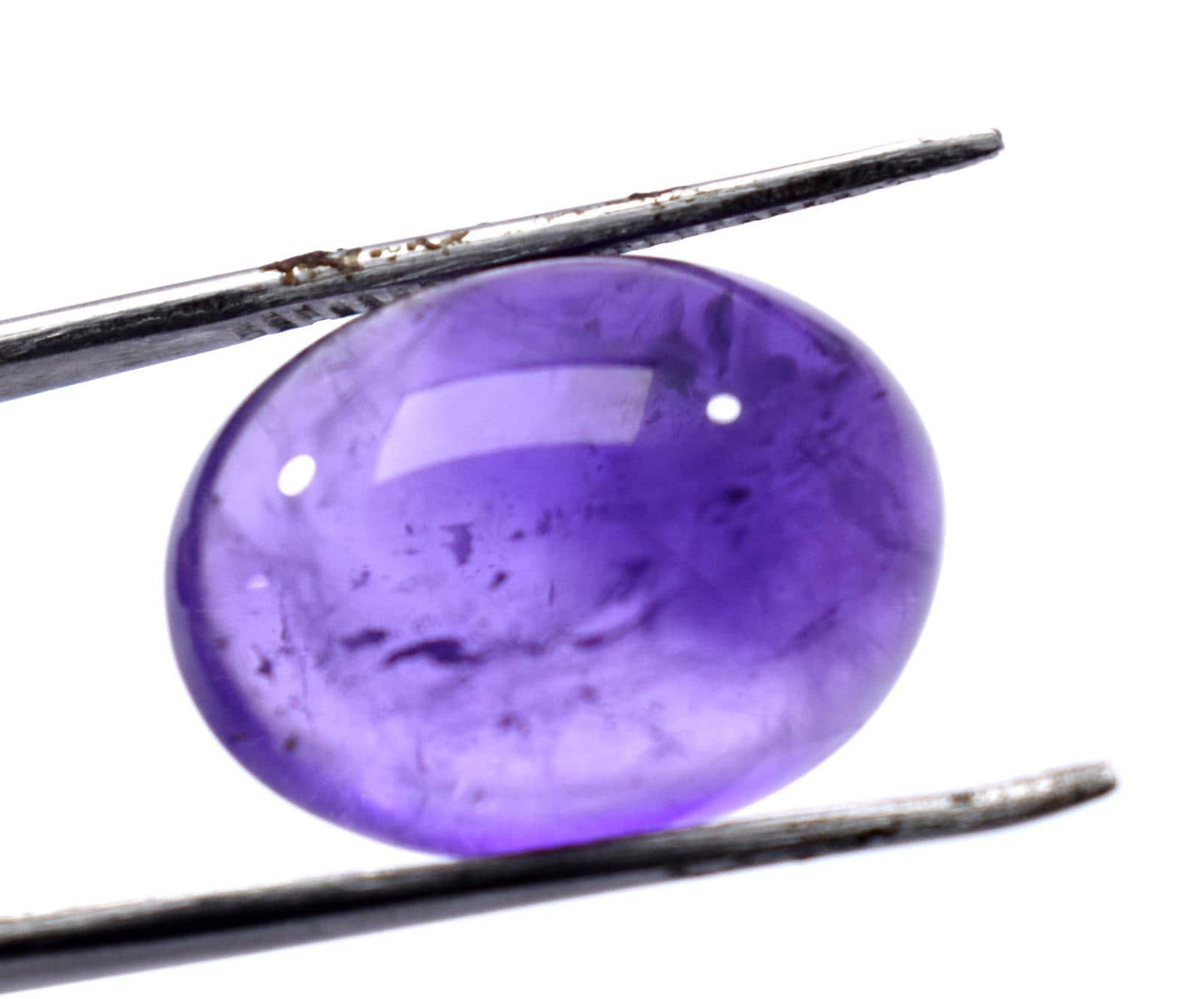 Amethyst, Natural Purple Amethyst, Oval Cabochon Loose Gemstone, 19.00 Carat, Size-14.5x19.5x9mm, Gift For Her,