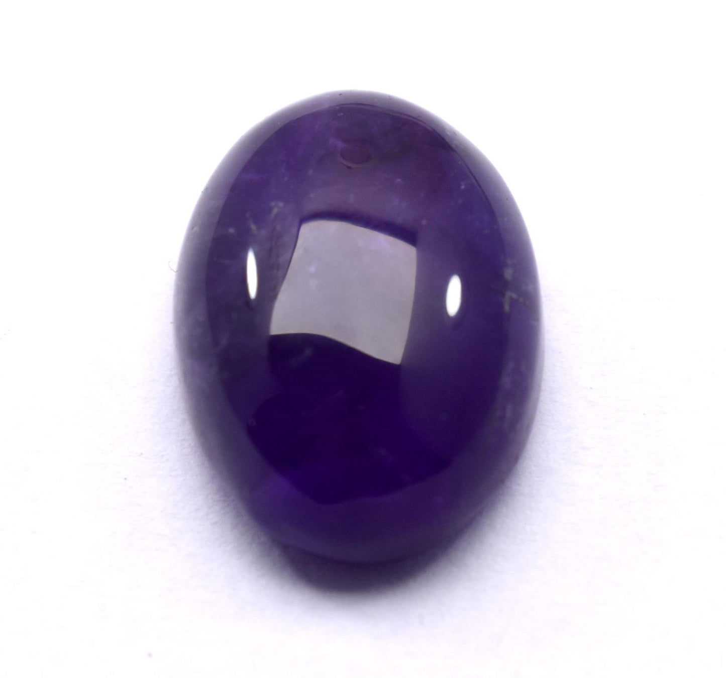 Rare & Natural Purple Amethyst, Oval Cabochon Loose Gemstone, 31.90 Carat, Size-17.5x24x10mm, Gift For Her,