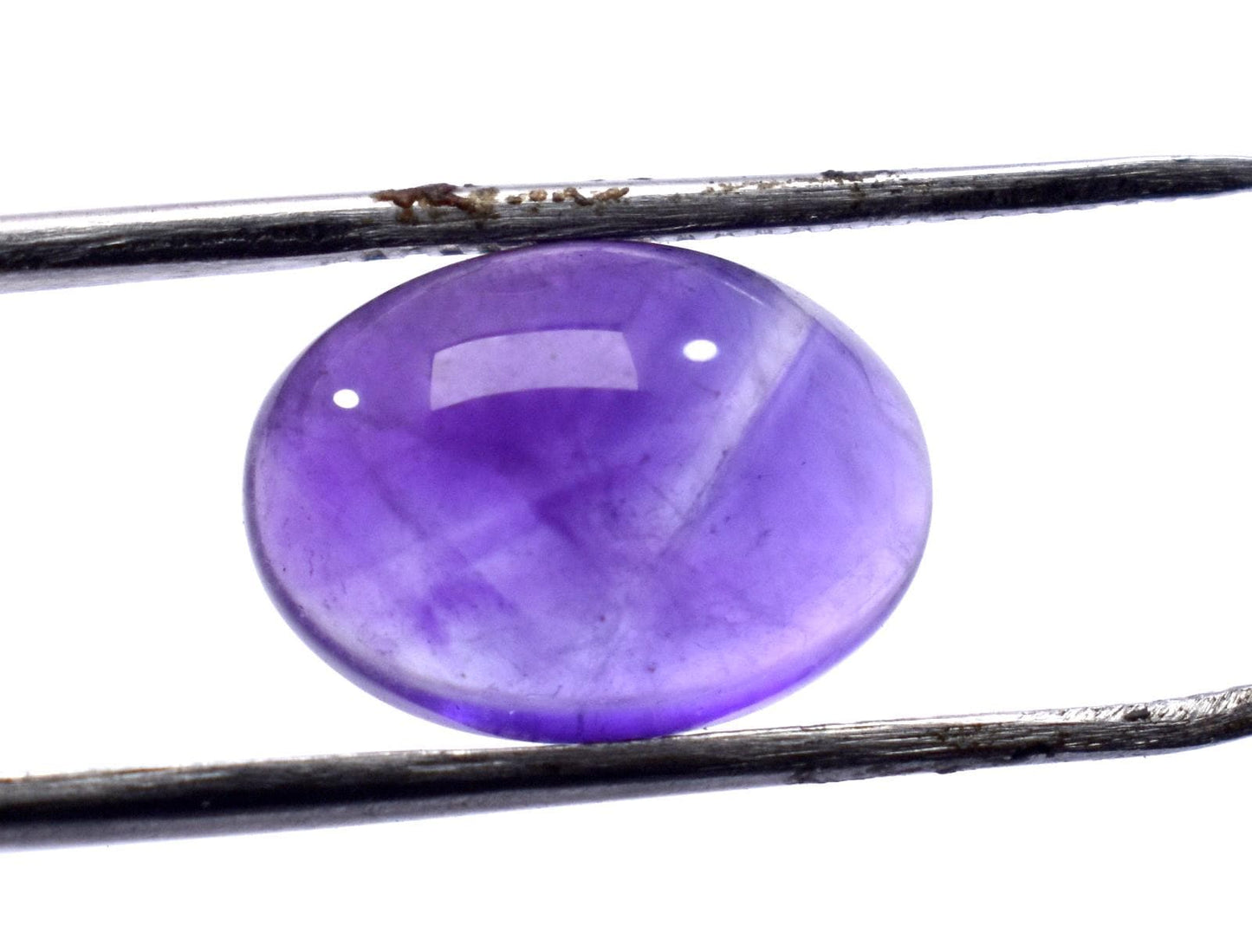 Amethyst, Natural Purple Amethyst, Oval Cabochon Loose Gemstone, 6.00 Carat, Size-10x14x6mm, Gift For Her,