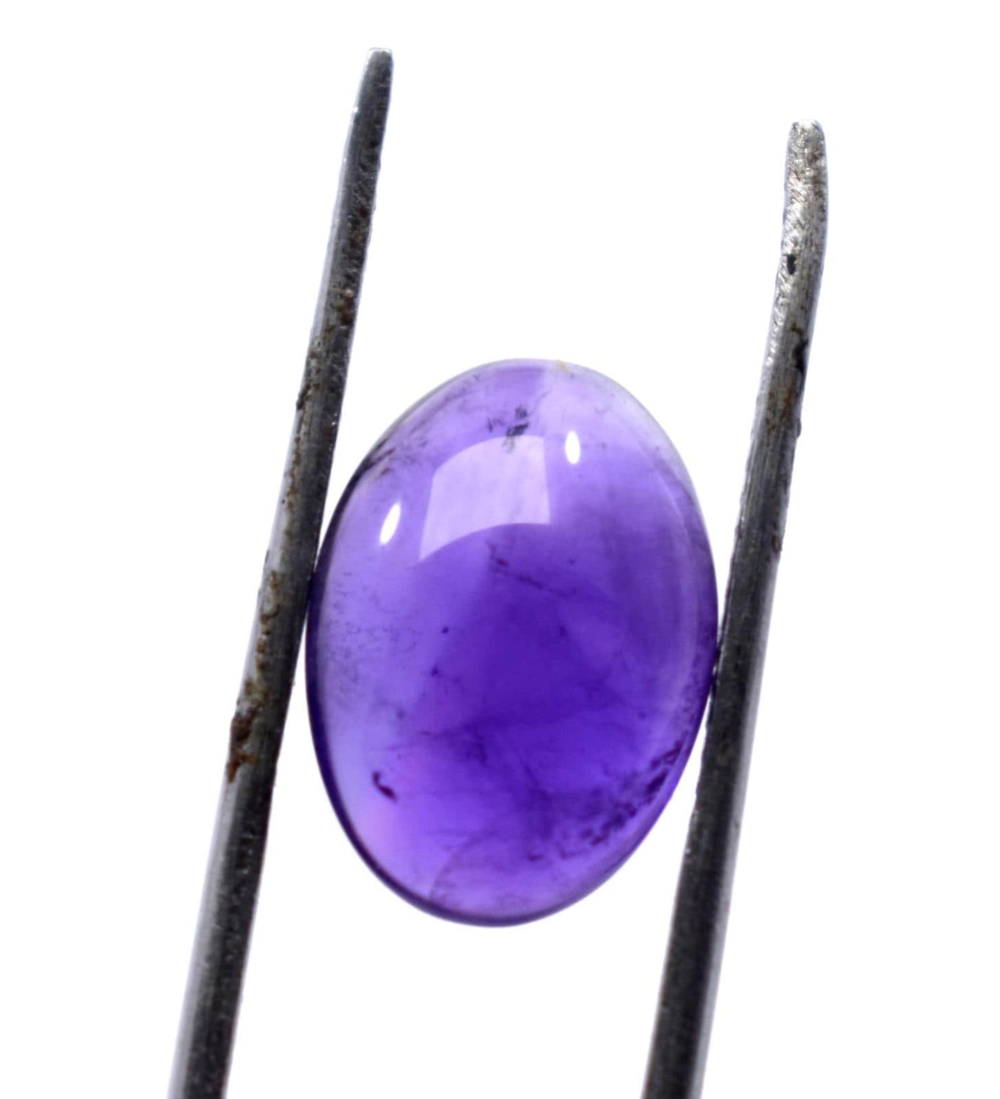 Rare & Natural Purple Amethyst, Oval Cabochon Loose Gemstone, 5.10 Carat, Size-10x14x5.5mm, Gift For Her,