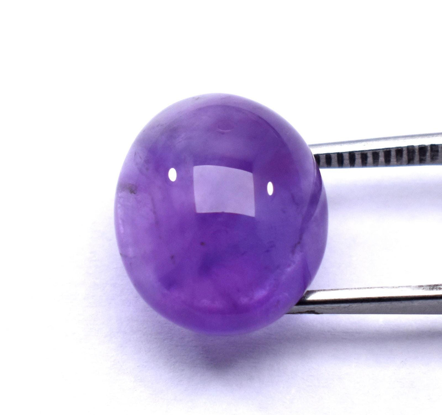 Rare & Natural Purple Amethyst, Oval Cabochon Loose Gemstone, 13.00 Carat, Size-14x17x7.5mm, Gift For Her,