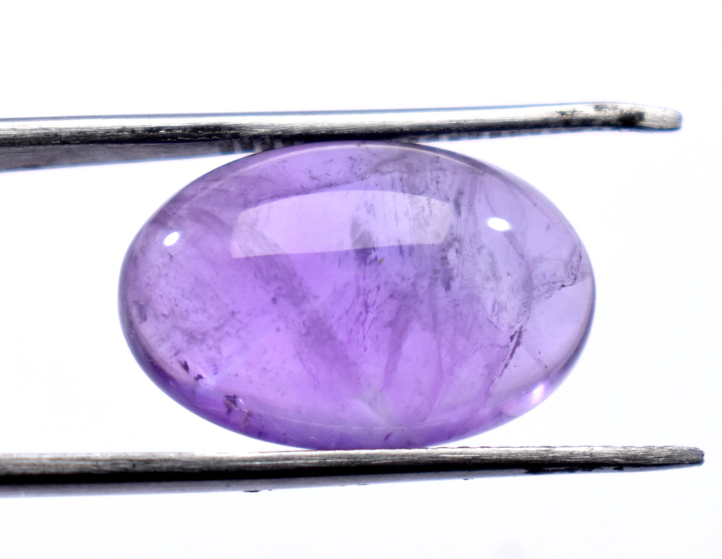 Rare & Natural Purple Amethyst, Oval Cabochon Loose Gemstone, 10.50 Carat, Size-12x18x6.5mm, Gift For Her,