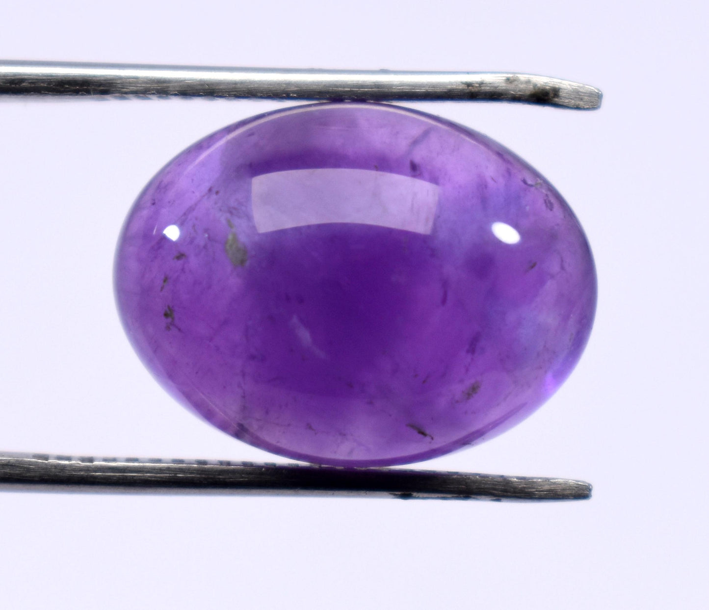 Rare & Natural Purple Amethyst, Oval Cabochon Loose Gemstone, 11.50 Carat, Size-13x17x7.5mm, Gift For Her,Pc-1