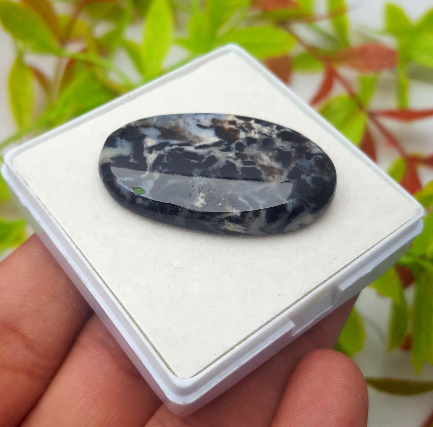 Pietersite, Natural Pietersite Oval Smooth Cabochon Loose Gemstone, 42.10 Carat, Size-37x21x6mm, Gift For Her, PC-1