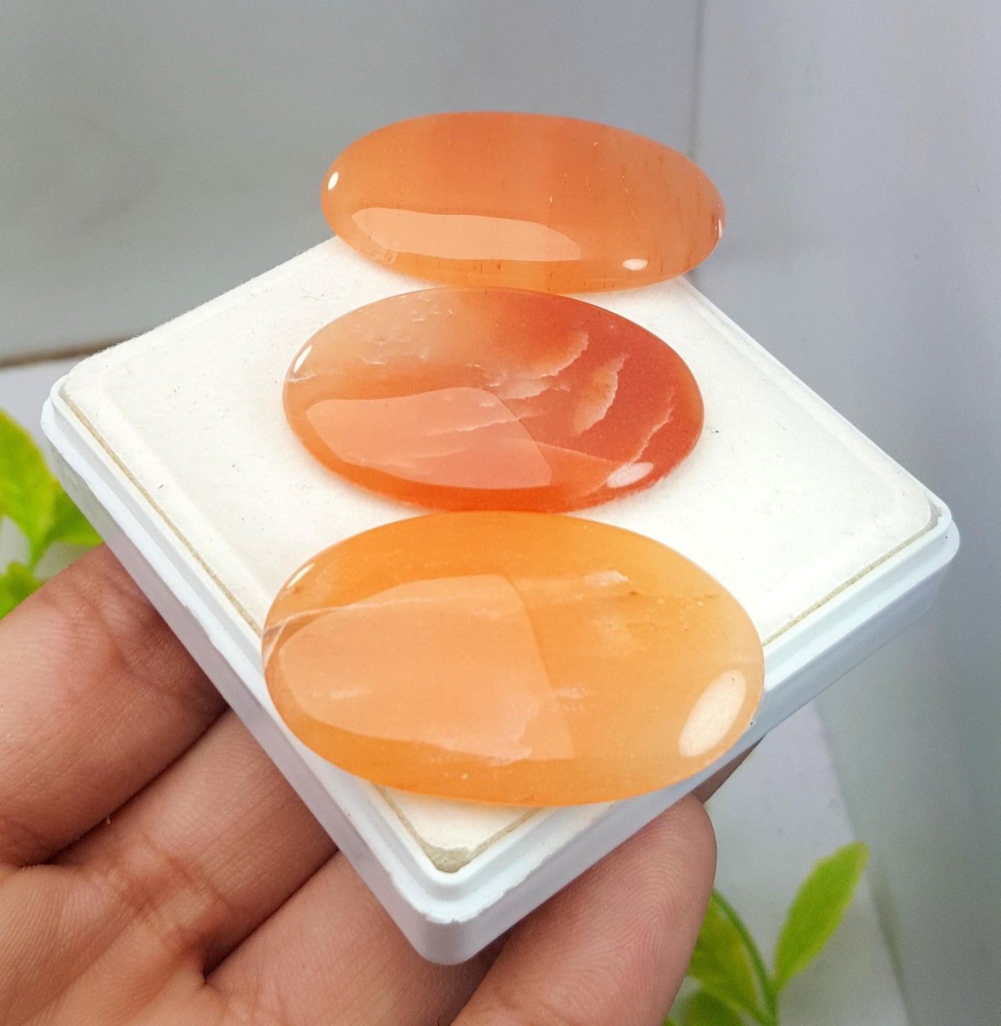 Aventurine, Natural Aventurine, Oval Smooth Cabochon Gemstone Lot, 130.00 Carat, Size-40x25x4mm To 37x25x5mm, Gift For Her, PC-3