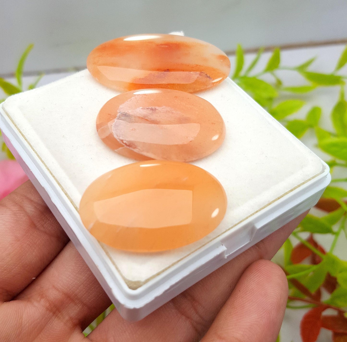 Aventurine, Natural Aventurine, Oval Smooth Cabochon Gemstone Lot, 94.70 Carat, Size-37x21x4mm To 30x21x5mm, Gift For Her, PC-3