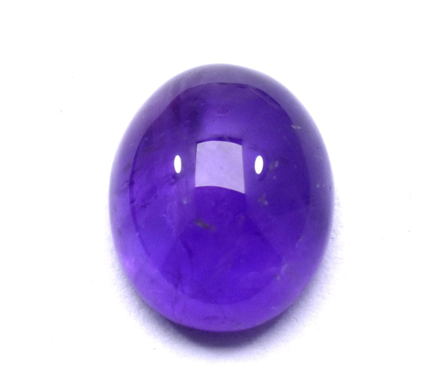 Amethyst, Natural Purple Amethyst, Oval Cabochon Loose Gemstone, 16.40 Carat, Size-15x18.5x8.5mm, Gift For Her,