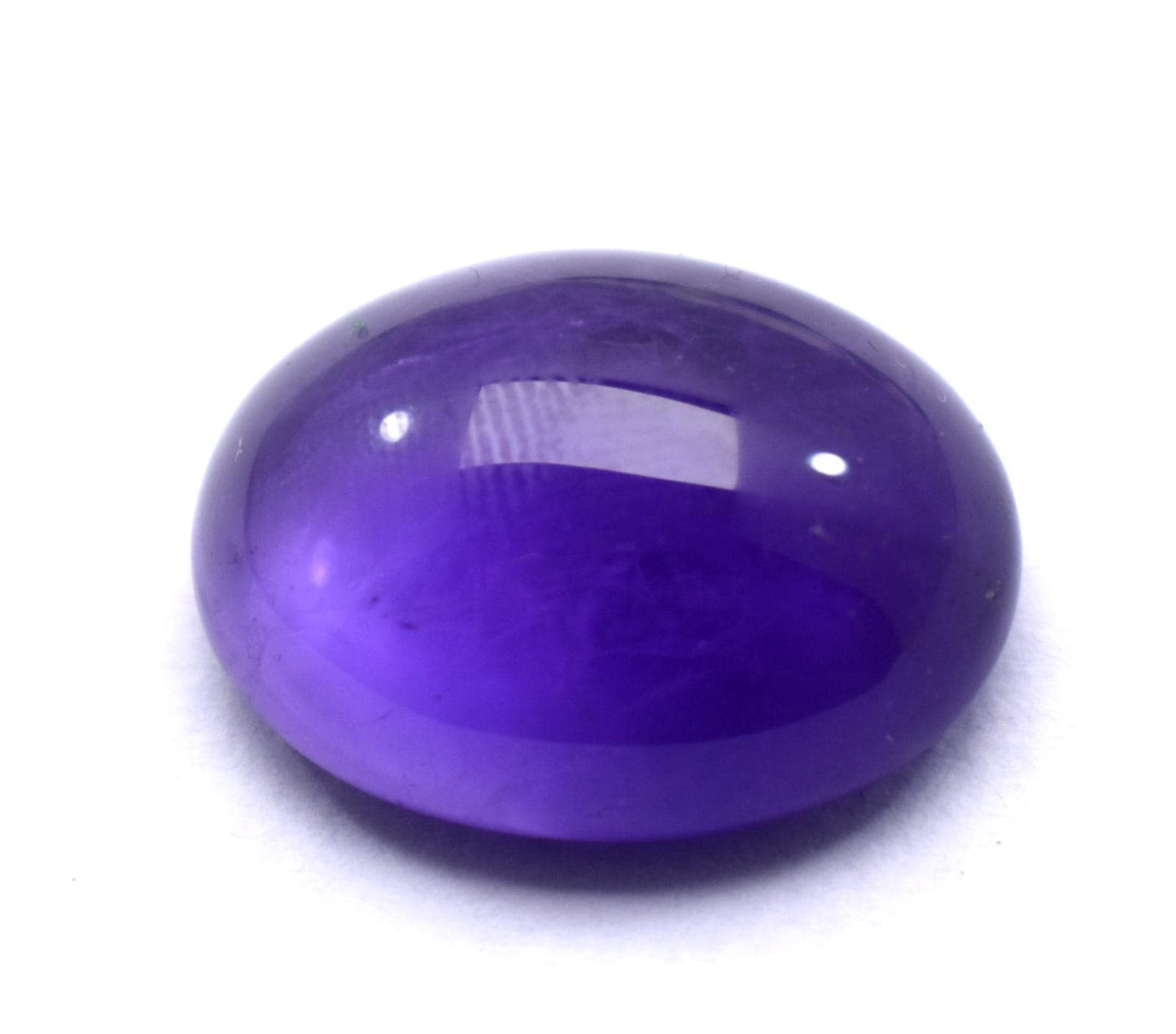 Amethyst, Natural Purple Amethyst, Oval Cabochon Loose Gemstone, 18.70 Carat, Size-15.5x19.5x8.5mm, Gift For Her,