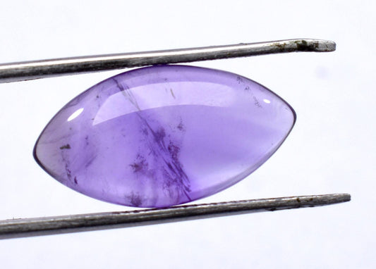 Rare & Natural Purple Amethyst, Marquise Cabochon Loose Gemstone, 9.30 Carat, Size-11.5x21.5x5.5mm, Gift For Her,