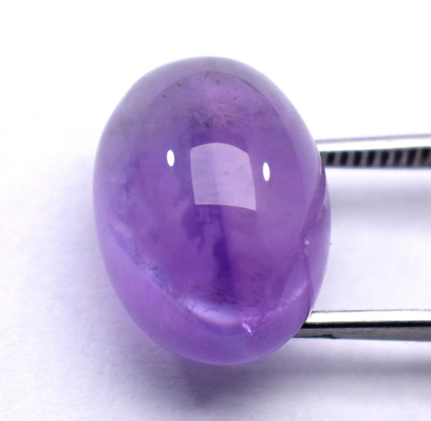 Rare & Natural Purple Amethyst, Oval Cabochon Loose Gemstone, 45.00 Carat, Size-13x18x9mm, Gift For Her,