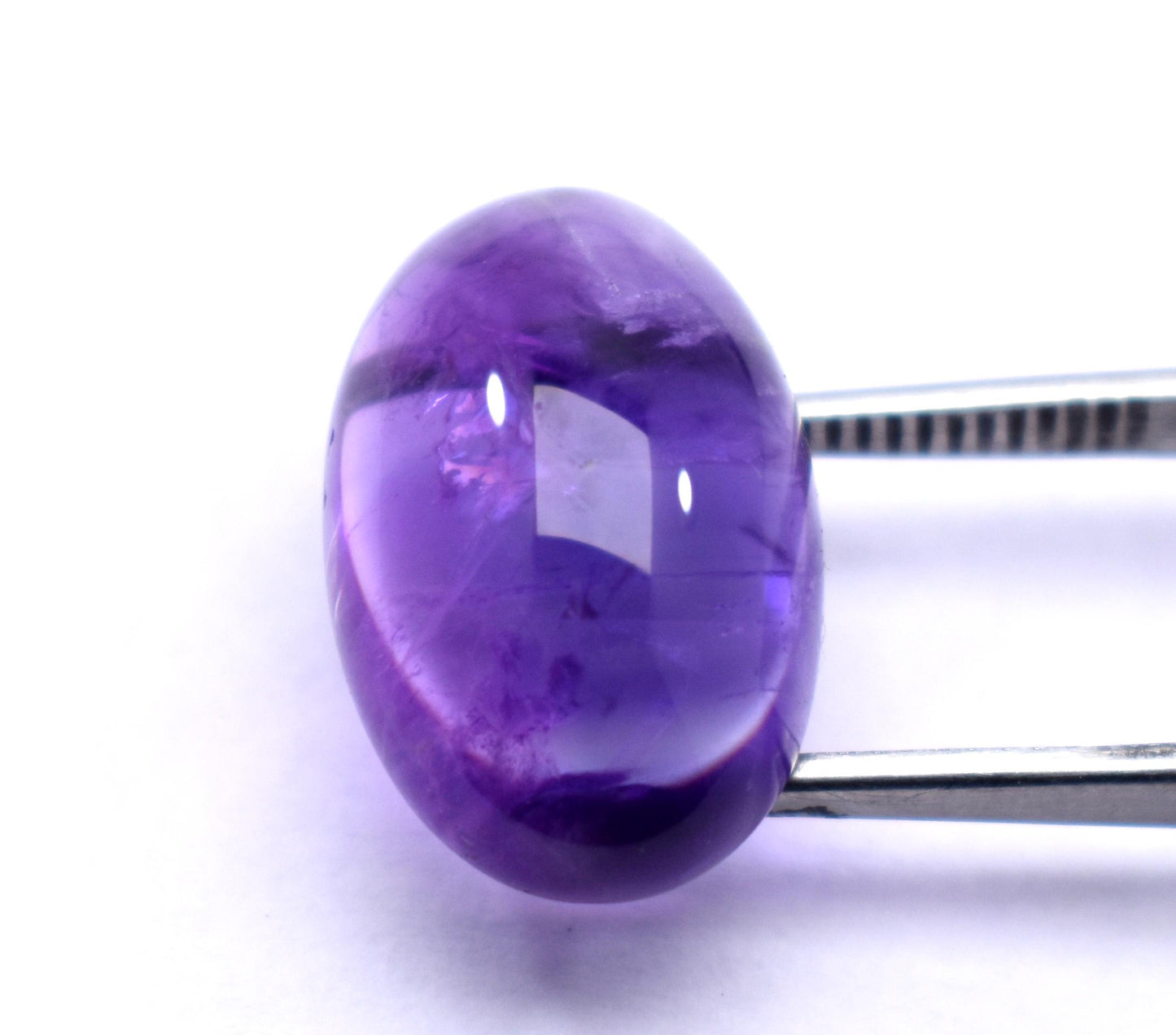 Rare & Natural Purple Amethyst, Oval Cabochon Loose Gemstone, 14.70 Carat, Size-12.5x20x9.5mm, Gift For Her,