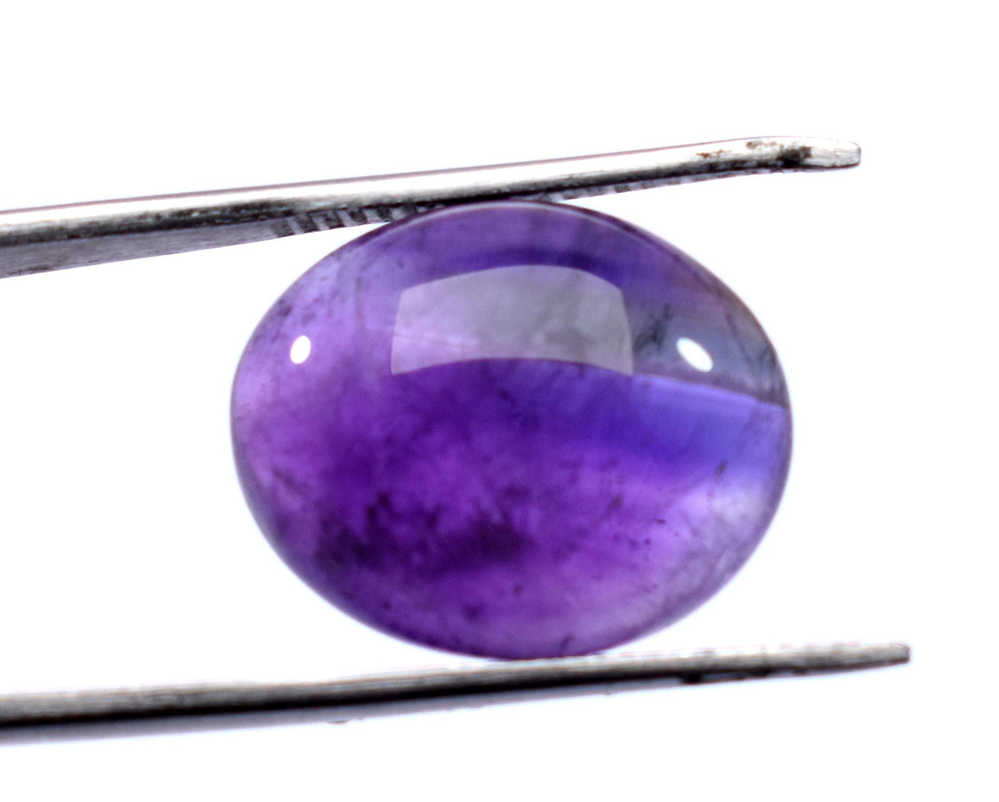 Rare & Natural Purple Amethyst, Oval Cabochon Loose Gemstone, 11.70 Carat, Size-14x17x7mm, Gift For Her, Pc-1