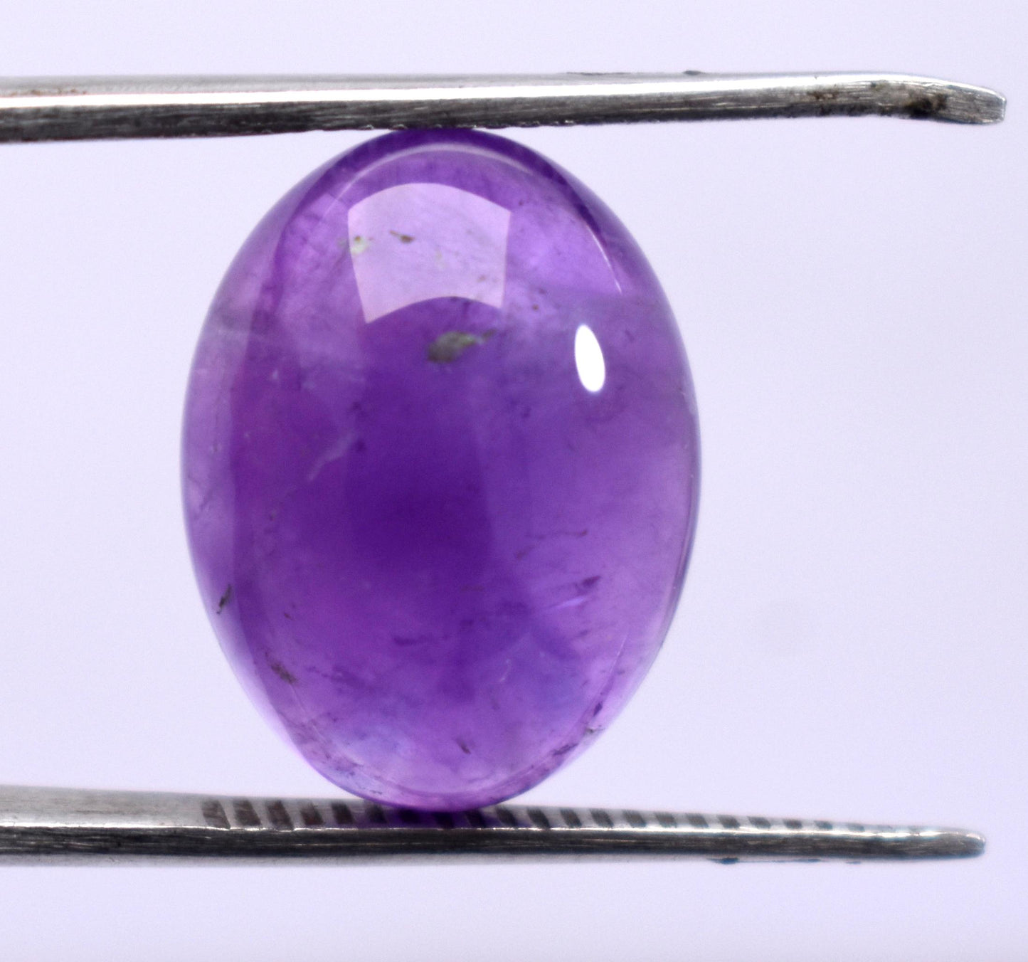 Rare & Natural Purple Amethyst, Oval Cabochon Loose Gemstone, 11.50 Carat, Size-13x17x7.5mm, Gift For Her,Pc-1