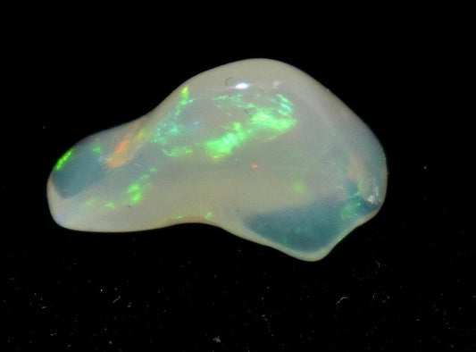 Opal, Natural Ethiopian Opal, Multi Fire Opal Polish Raw Gemstone, 1.15 Carat, Size-6x11.5x5.5mm, Gift For Her, PC-1