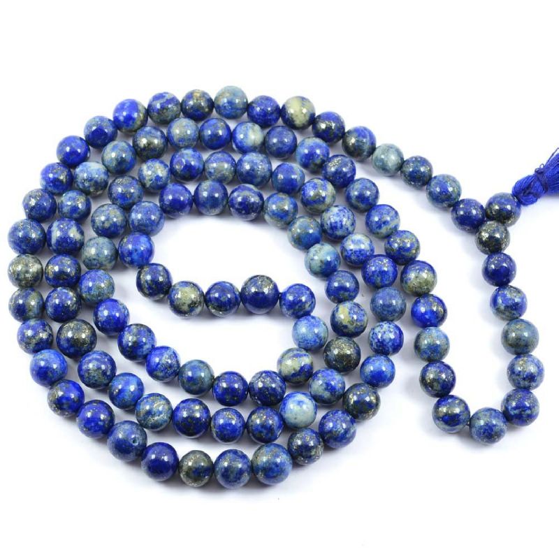 "Lapis Lazuli Bead Mala : Meditation Mala: Enhance Your Spiritual Practice"