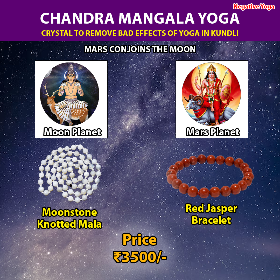 Chandra Mangala Yoga in Kundli | Crystal