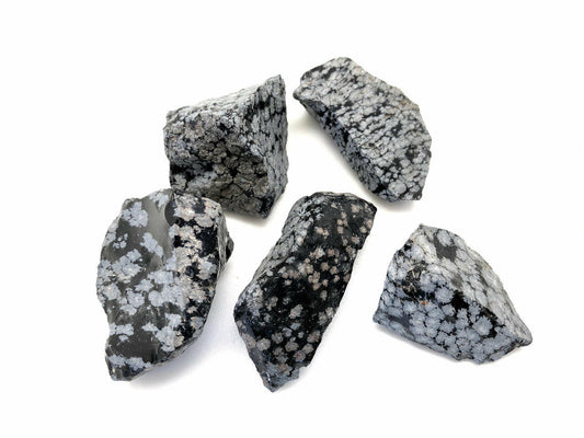 Buy Snowflake Obsidian Raw Stone – Healing Crystal for Protection 1 Kg