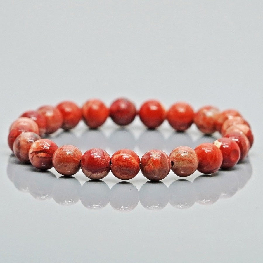 5. Mrigashira Nakshatra Crystal | Red Jasper Bracelet