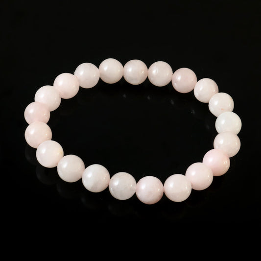 Rose Quartz Bracelet, Healing Crystal Bracelet