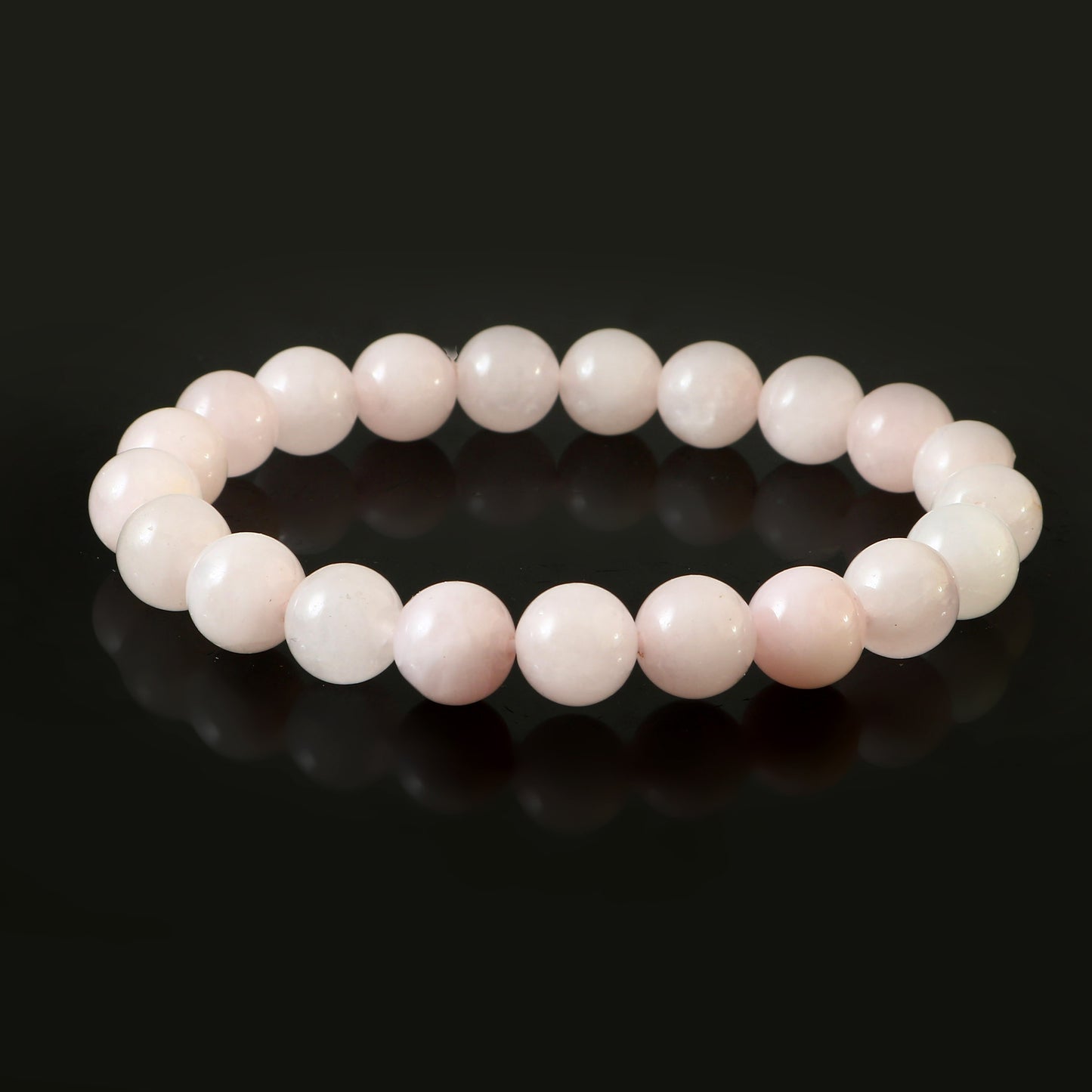 Rose Quartz Bracelet Custom With Natural Stone Crystal Beaded Bracelet