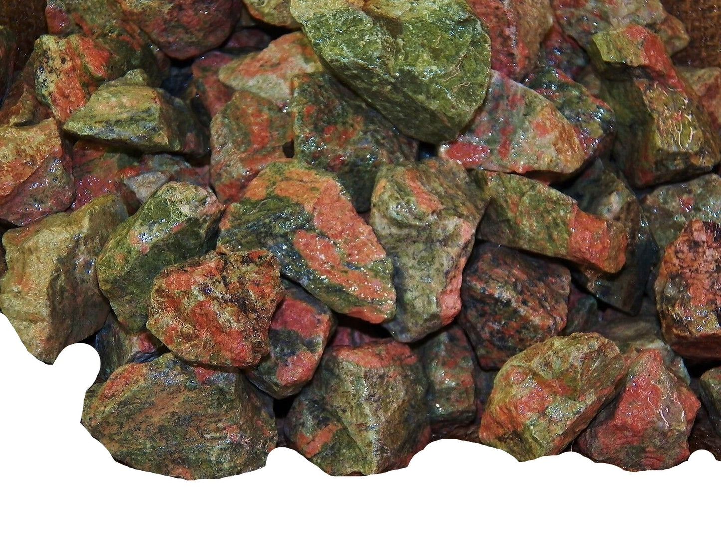 Unakite Crystal Raw 1 KG