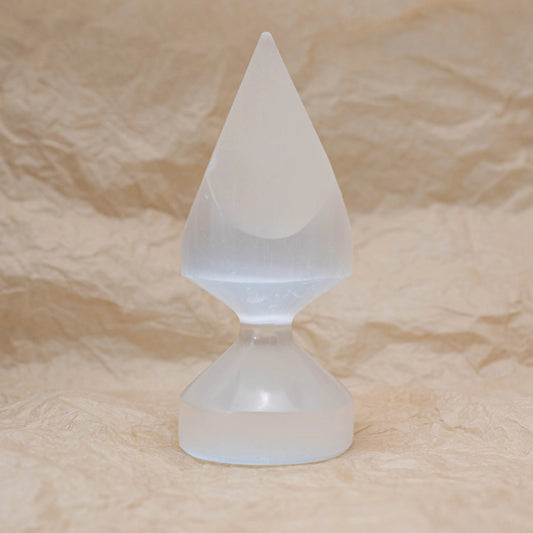 Selenite Polished Tower | High-Energy Stones