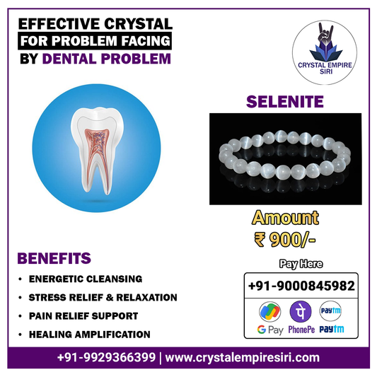 Dental Problem | Crystal for Remedy