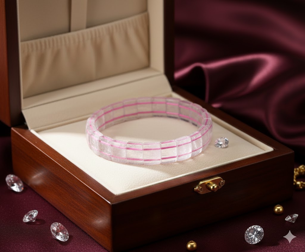 Rose Quartz Adjustable Bracelet | Balance & Love Energy Healing Accessory