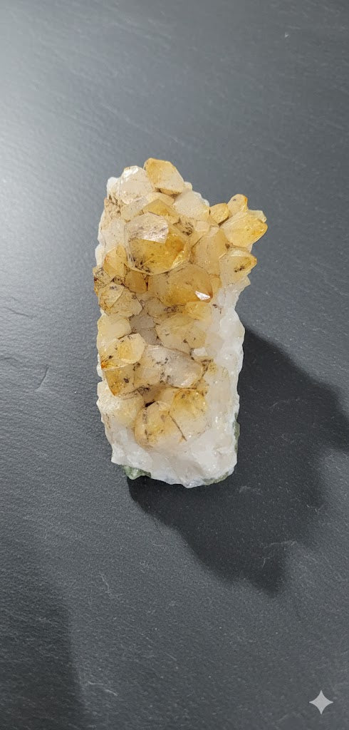 Natural Citrine Cluster – 192 Grams | Genuine Citrine Gemstone