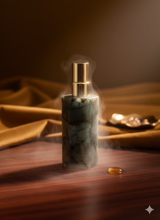 Labradorite Spray Bottle for Aura Cleansing, Protection & Energy Boost