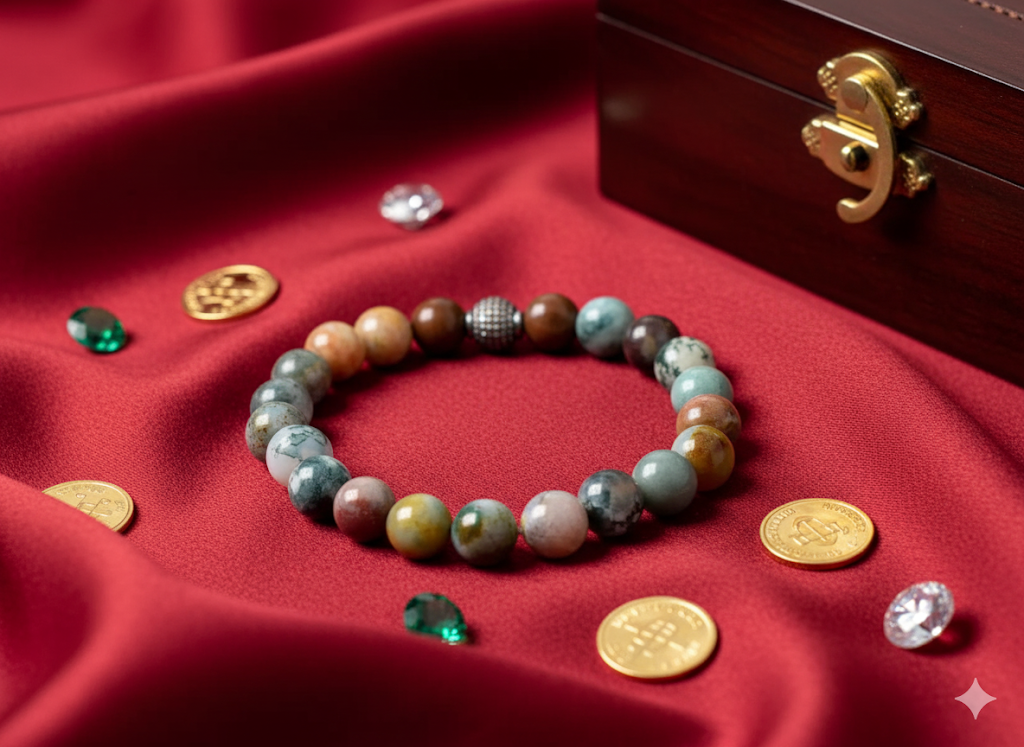 Ocean Jasper bracelet 8 MM Size