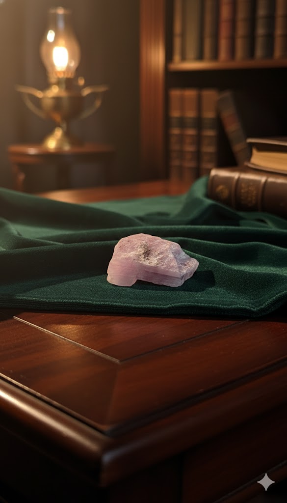 Natural Pink Kunzite Raw Stone for Chakra Healing &amp; Positivity 34.60 Gram