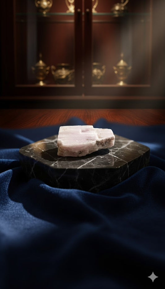 Natural Pink Kunzite Raw Stone for Self-Love &amp; Emotional Wellness 33. Gram