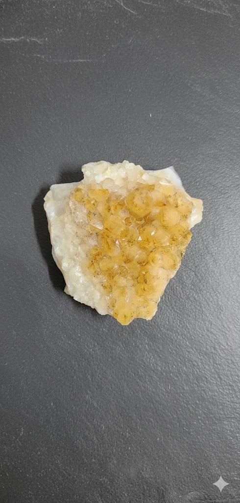 Natural Citrine Cluster – 187 Grams | Genuine Citrine Gemstone