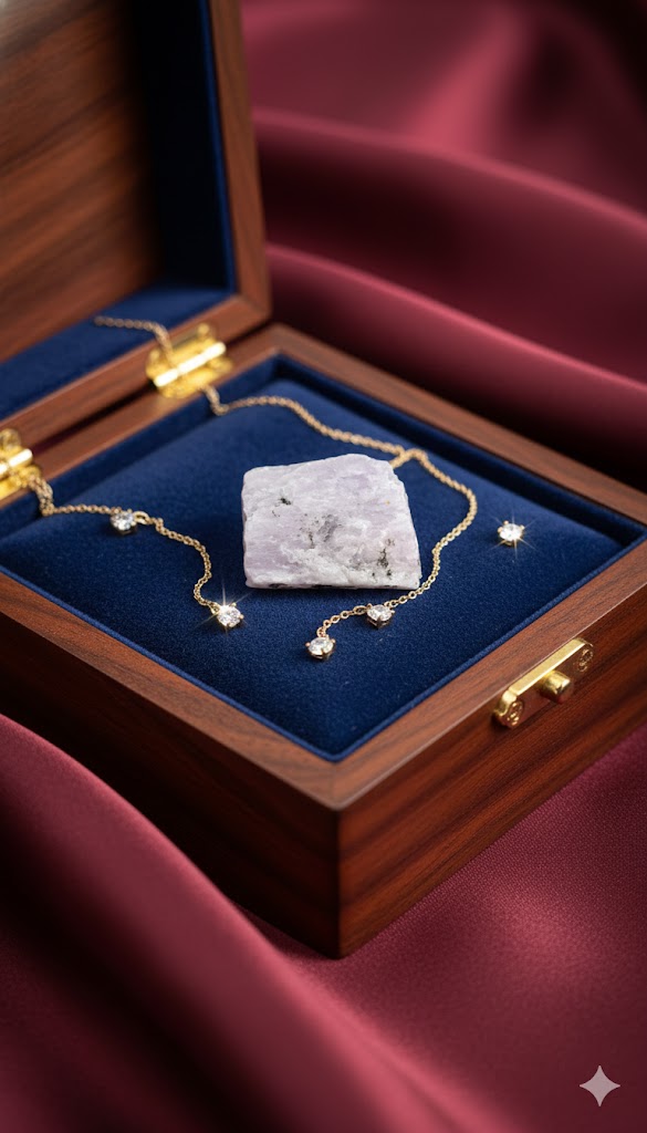 Natural Pink Kunzite Raw for Relationship Harmony &amp; Heart Strengthening 29.75 Gram