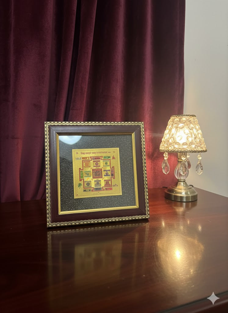 Original Vastu Yantra Framed for Home & Office Energy Balance
