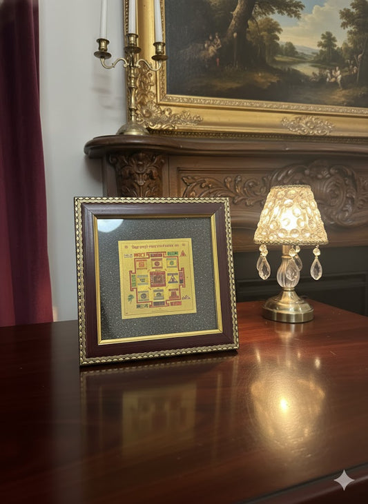 Original Vastu Yantra Framed for Home & Office Energy Balance