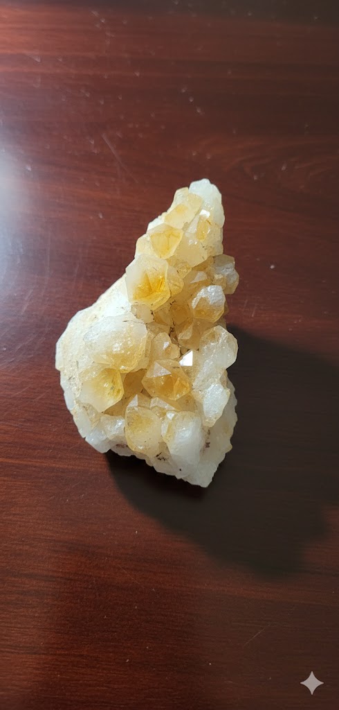 Natural Citrine Cluster 279 Grams  Citrine Gemstone