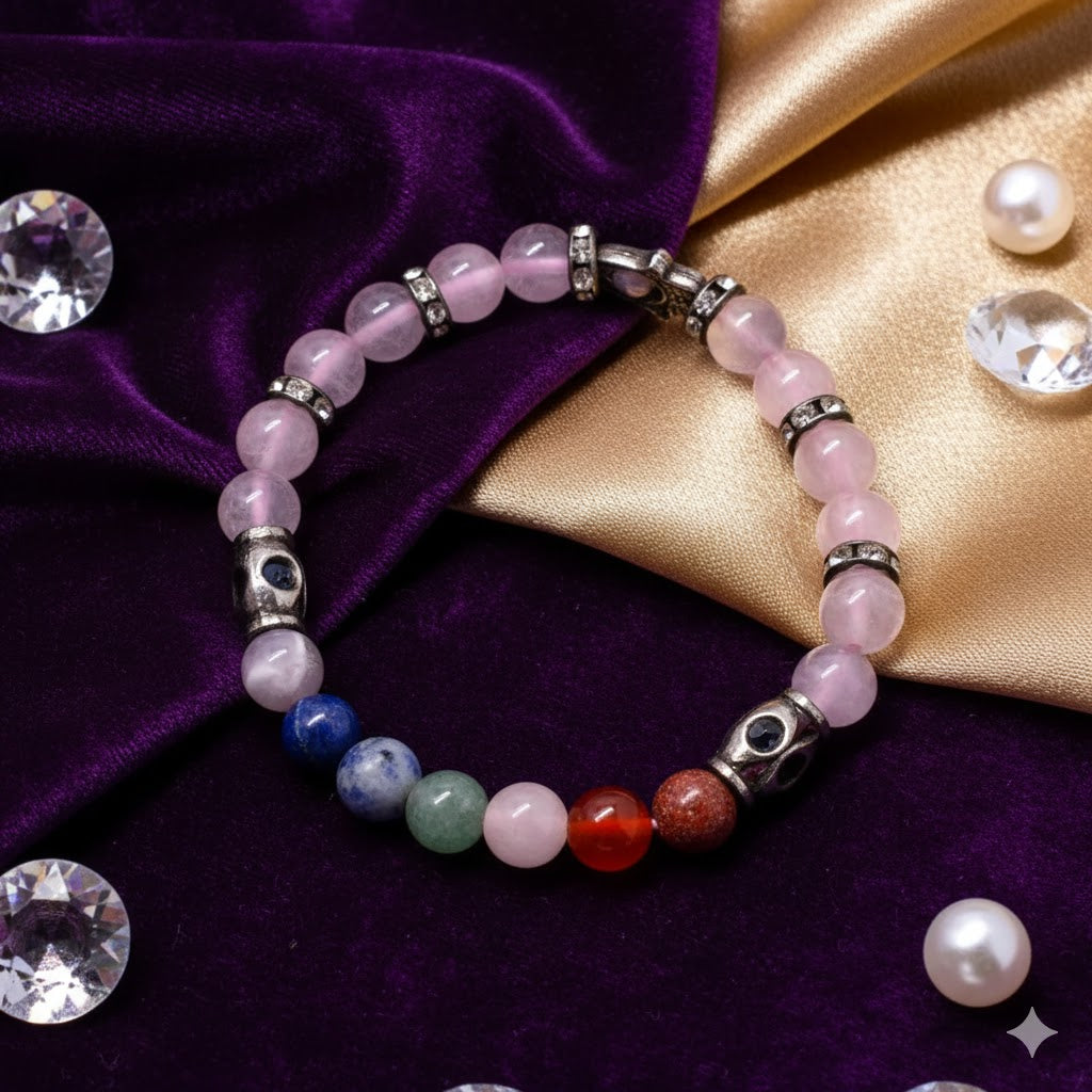 7 Chakra Adjustable Bracelet For Women & Men